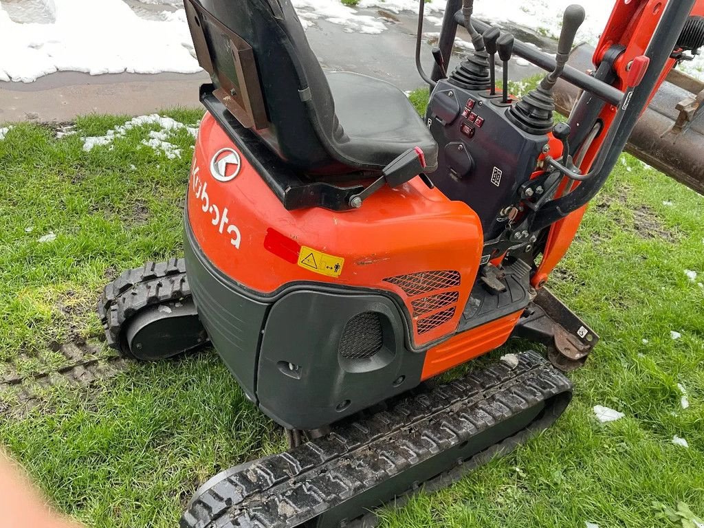 Minibagger типа Kubota U10-3 minigraafmachine van 2019, Gebrauchtmaschine в Kwintsheul (Фотография 5)