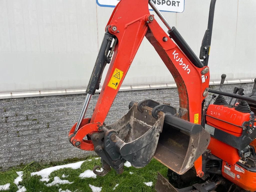 Minibagger типа Kubota U10-3 minigraafmachine van 2019, Gebrauchtmaschine в Kwintsheul (Фотография 7)