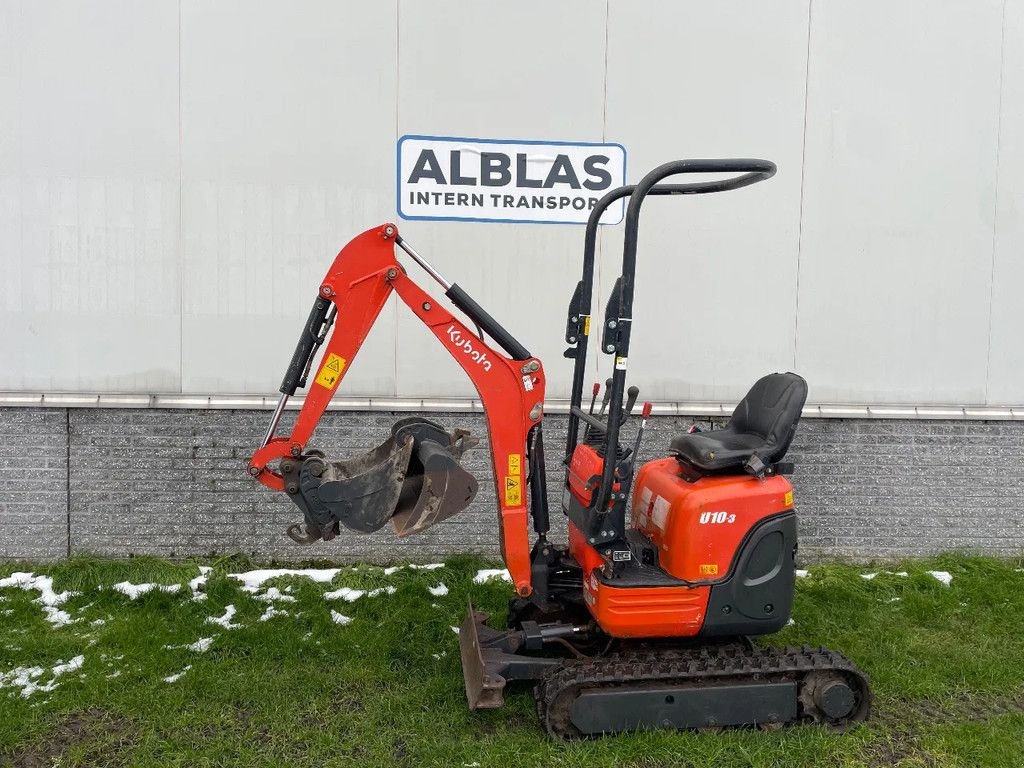 Minibagger типа Kubota U10-3 minigraafmachine van 2019, Gebrauchtmaschine в Kwintsheul (Фотография 2)