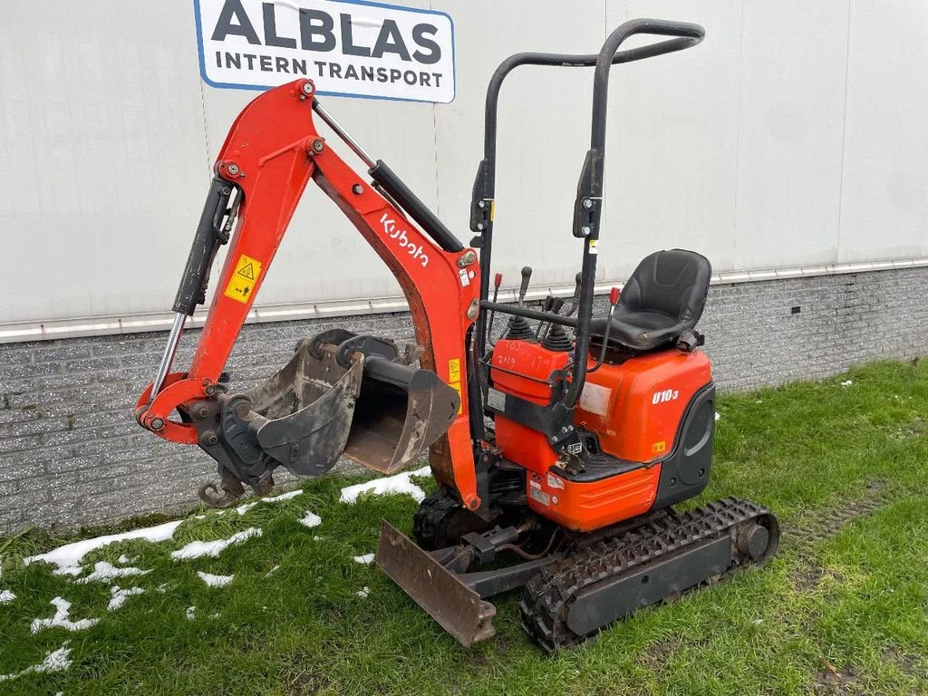 Minibagger типа Kubota U10-3 minigraafmachine van 2019, Gebrauchtmaschine в Kwintsheul (Фотография 3)