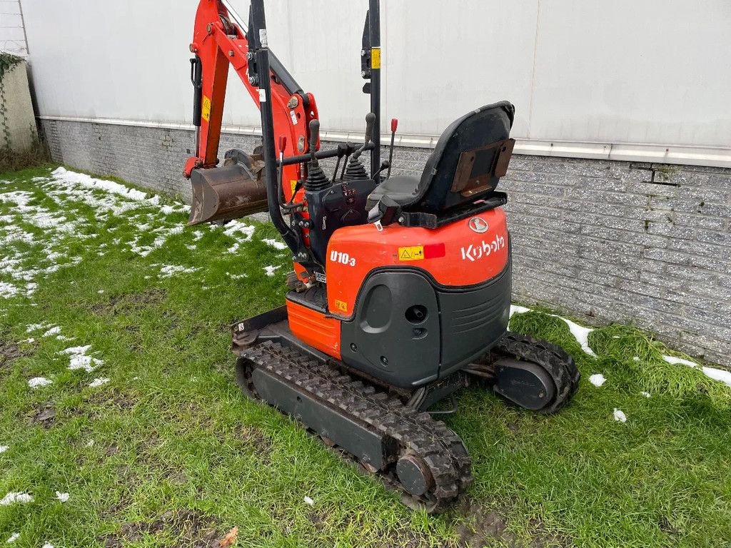 Minibagger типа Kubota U10-3 minigraafmachine van 2019, Gebrauchtmaschine в Kwintsheul (Фотография 4)