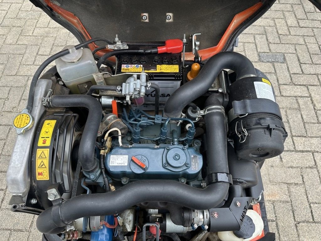 Minibagger des Typs Kubota U10-3 Minigraver Diesel Graafmachine 2021 ! 690 uur ! As New !, Gebrauchtmaschine in VEEN (Bild 7)