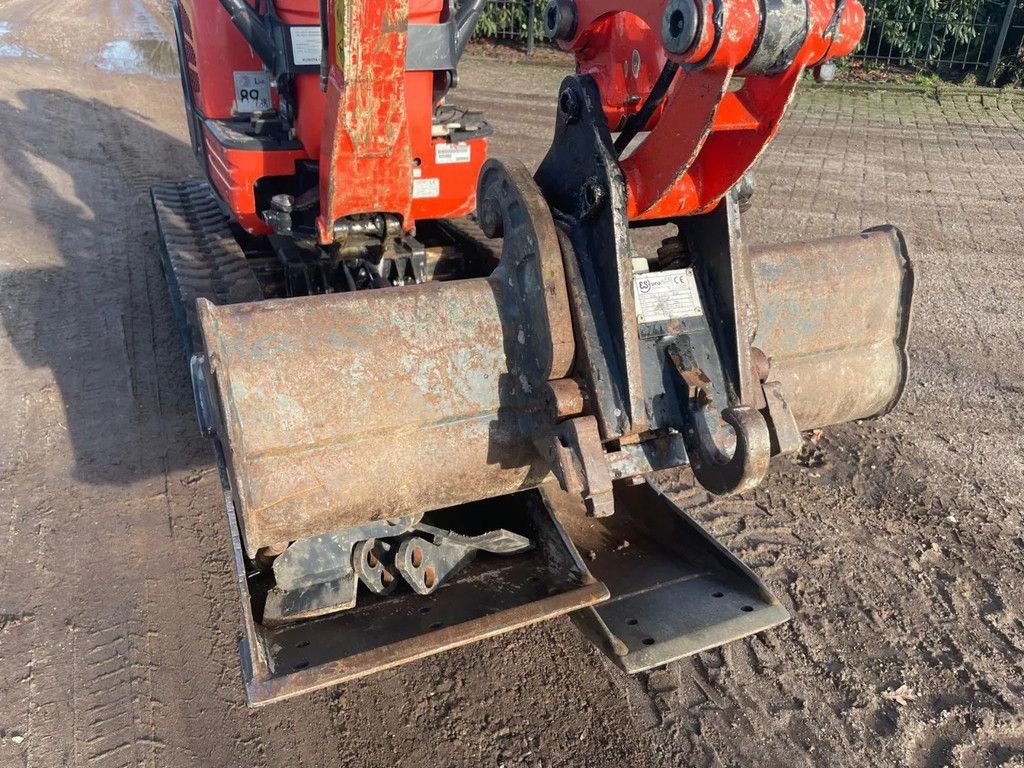 Minibagger Türe ait Kubota U10-3 Minigraver Graafmachine MARGE, Gebrauchtmaschine içinde Lunteren (resim 7)