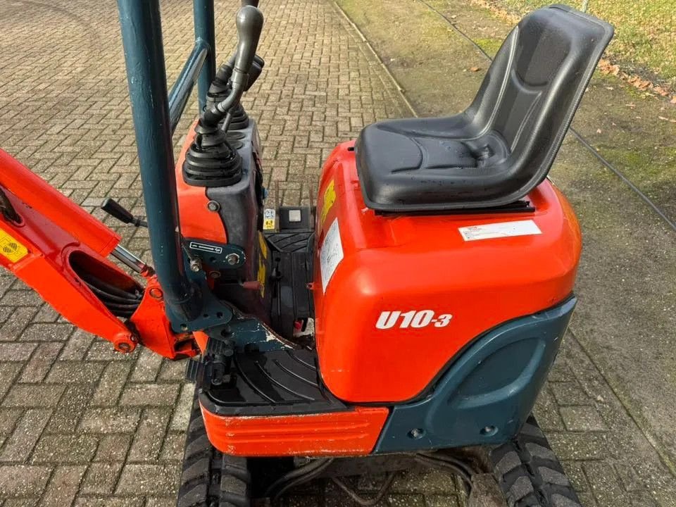 Minibagger typu Kubota U10-3 Minigraver, Gebrauchtmaschine v Harskamp (Obrázek 8)