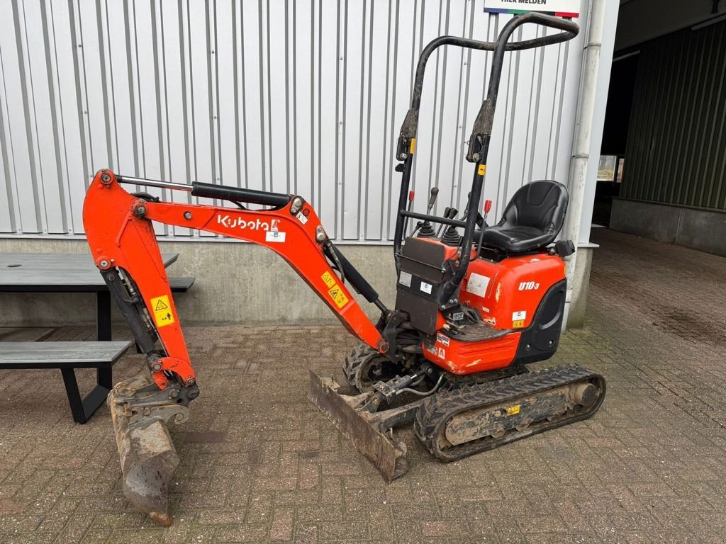 Minibagger des Typs Kubota U10-3, Gebrauchtmaschine in Laren Gld (Bild 1)