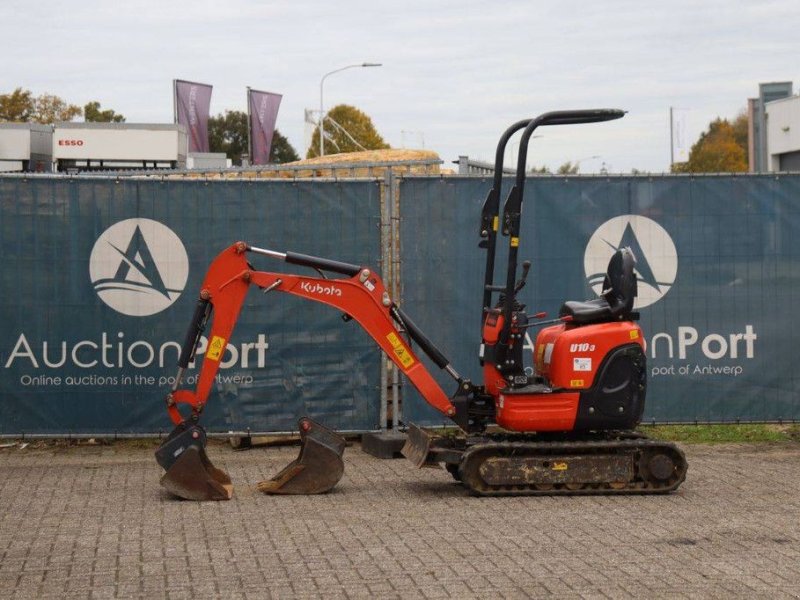 Minibagger del tipo Kubota U10-3, Gebrauchtmaschine en Antwerpen (Imagen 1)