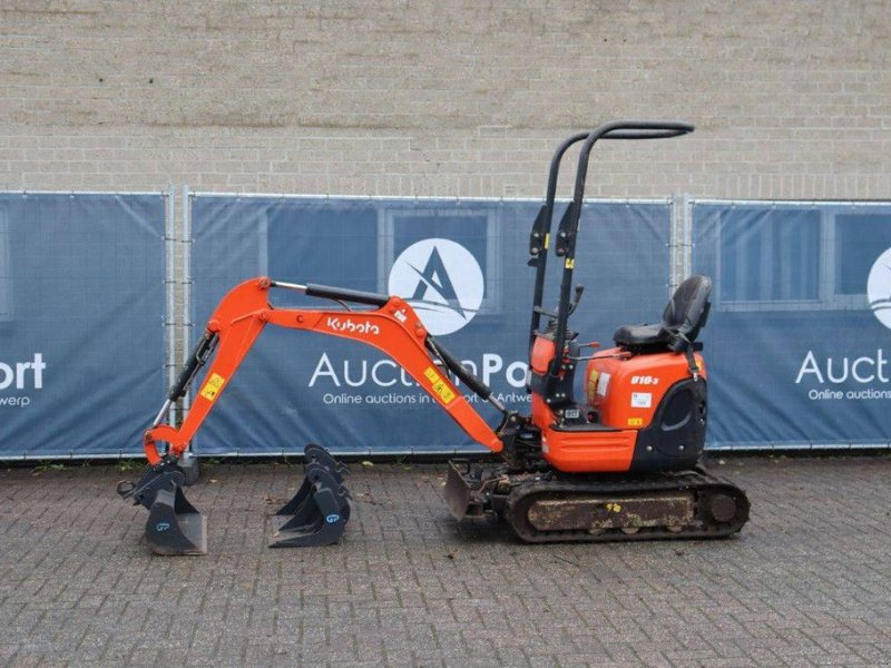 Minibagger des Typs Kubota U10-3, Gebrauchtmaschine in Antwerpen (Bild 1)
