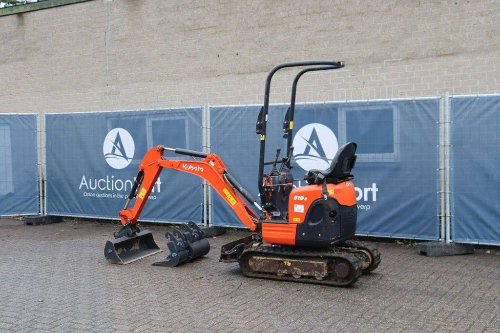 Minibagger a típus Kubota U10-3, Gebrauchtmaschine ekkor: Antwerpen (Kép 4)