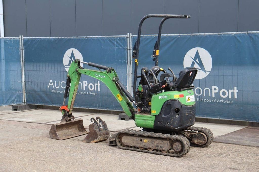 Minibagger типа Kubota U10-3, Gebrauchtmaschine в Antwerpen (Фотография 3)