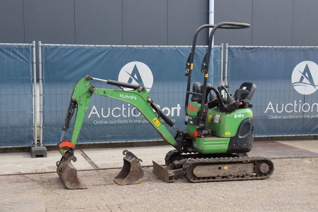 Minibagger типа Kubota U10-3, Gebrauchtmaschine в Antwerpen (Фотография 1)