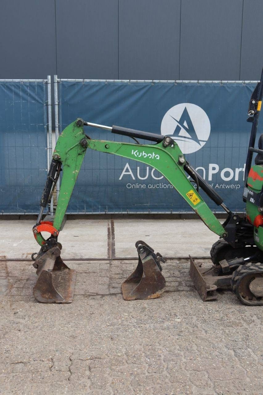 Minibagger типа Kubota U10-3, Gebrauchtmaschine в Antwerpen (Фотография 11)