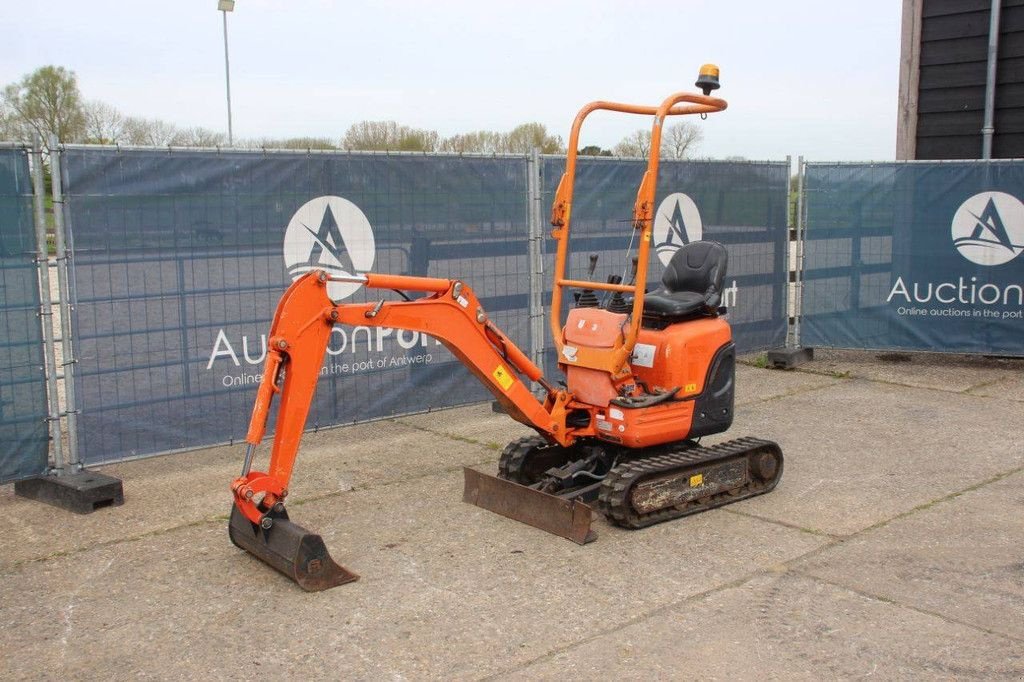 Minibagger des Typs Kubota U10-3, Gebrauchtmaschine in Antwerpen (Bild 9)