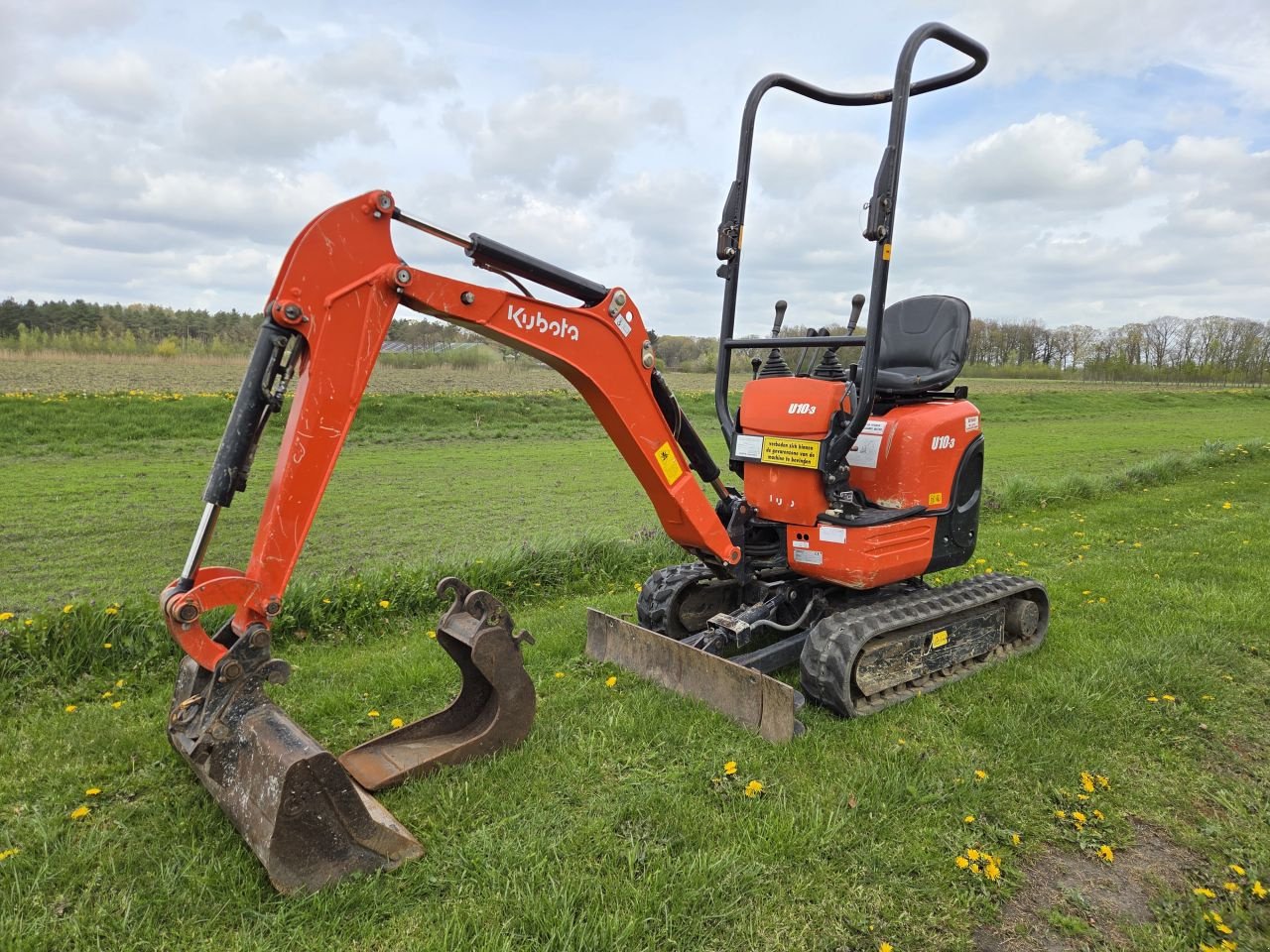 Minibagger za tip Kubota U10-3, Gebrauchtmaschine u Oirschot (Slika 4)