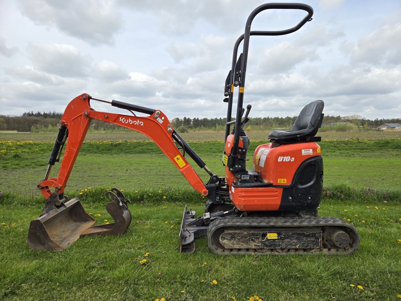 Minibagger za tip Kubota U10-3, Gebrauchtmaschine u Oirschot (Slika 1)