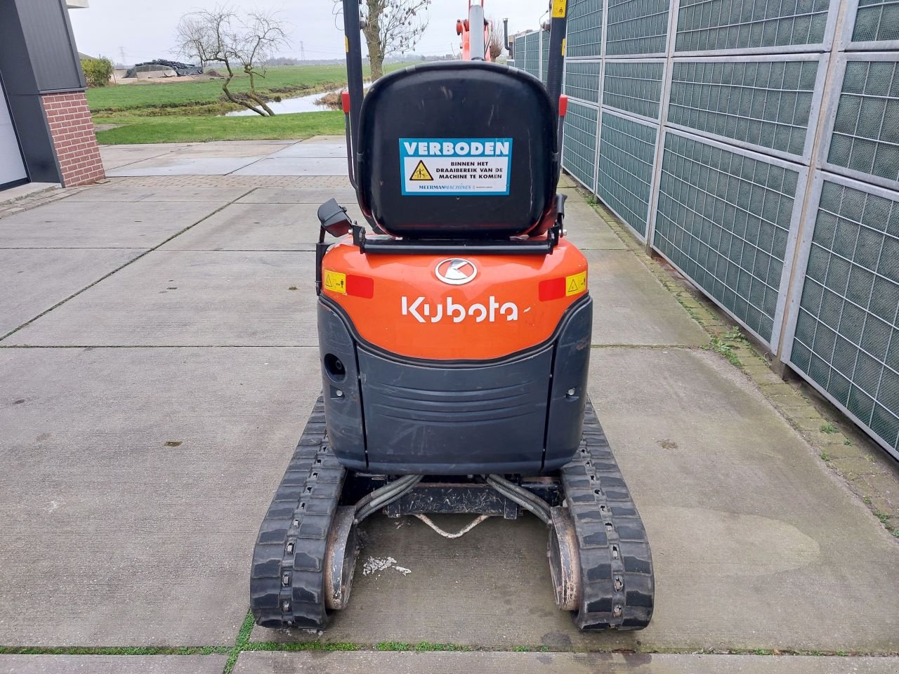 Minibagger a típus Kubota U10-3, Gebrauchtmaschine ekkor: Ouderkerk aan den IJssel (Kép 7)