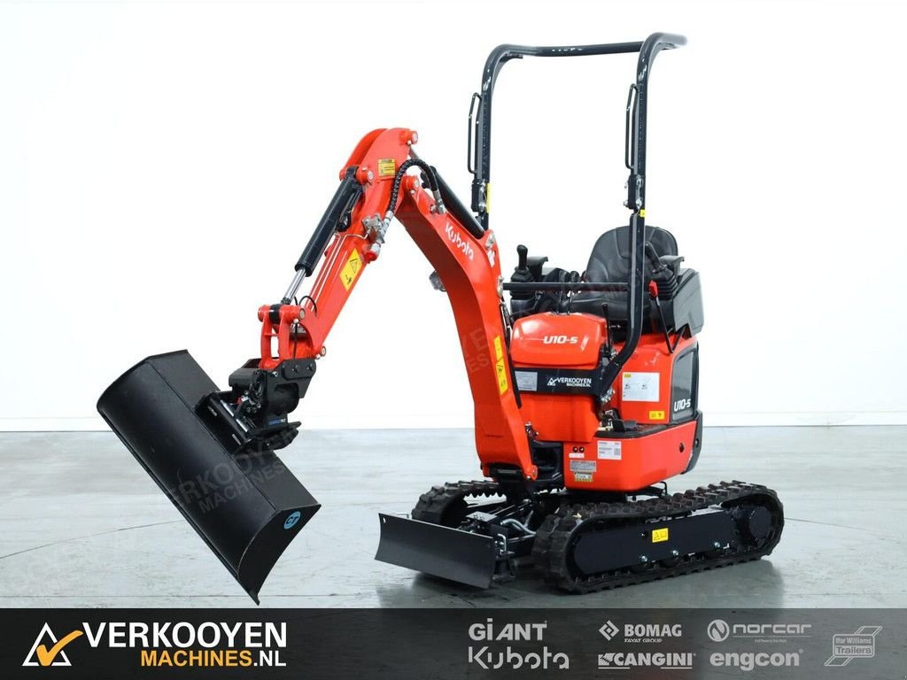 Minibagger del tipo Kubota U10-5 + Compacttilt CT1 kantelstuk S30, Neumaschine In Vessem (Immagine 1)
