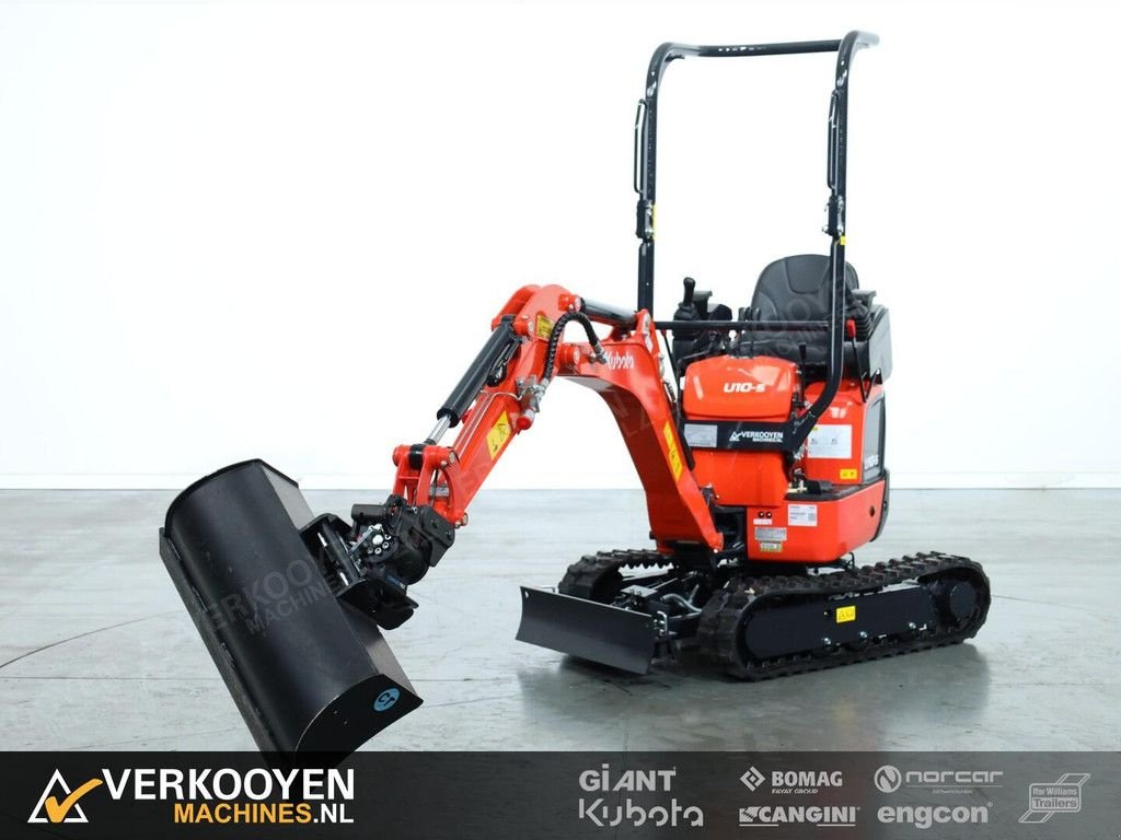 Minibagger del tipo Kubota U10-5 + Compacttilt CT1 kantelstuk S30, Neumaschine In Vessem (Immagine 3)