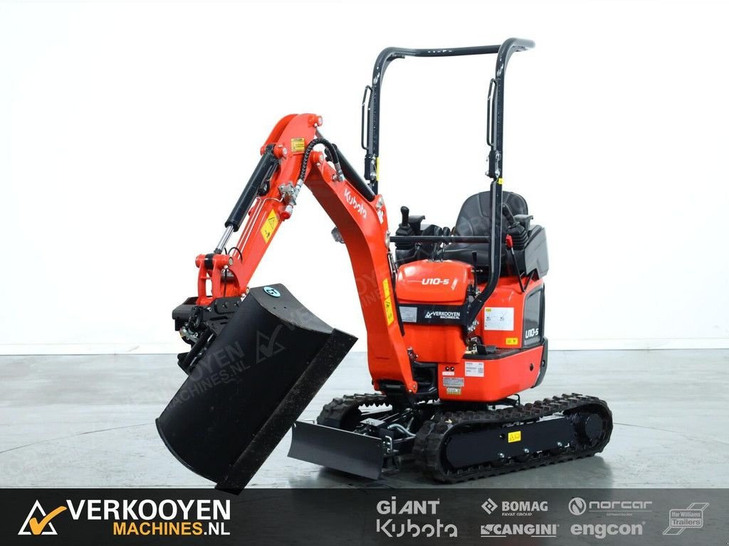 Minibagger del tipo Kubota U10-5 + Compacttilt CT1 kantelstuk S30, Neumaschine In Vessem (Immagine 2)