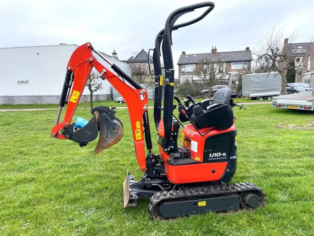 Minibagger tipa Kubota U10-5 minigraver 2024 met slechts 379 uur met 3 bakken, Gebrauchtmaschine u Kwintsheul (Slika 1)