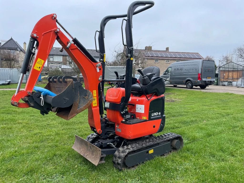 Minibagger tipa Kubota U10-5 minigraver 2024 met slechts 379 uur met 3 bakken, Gebrauchtmaschine u Kwintsheul (Slika 2)