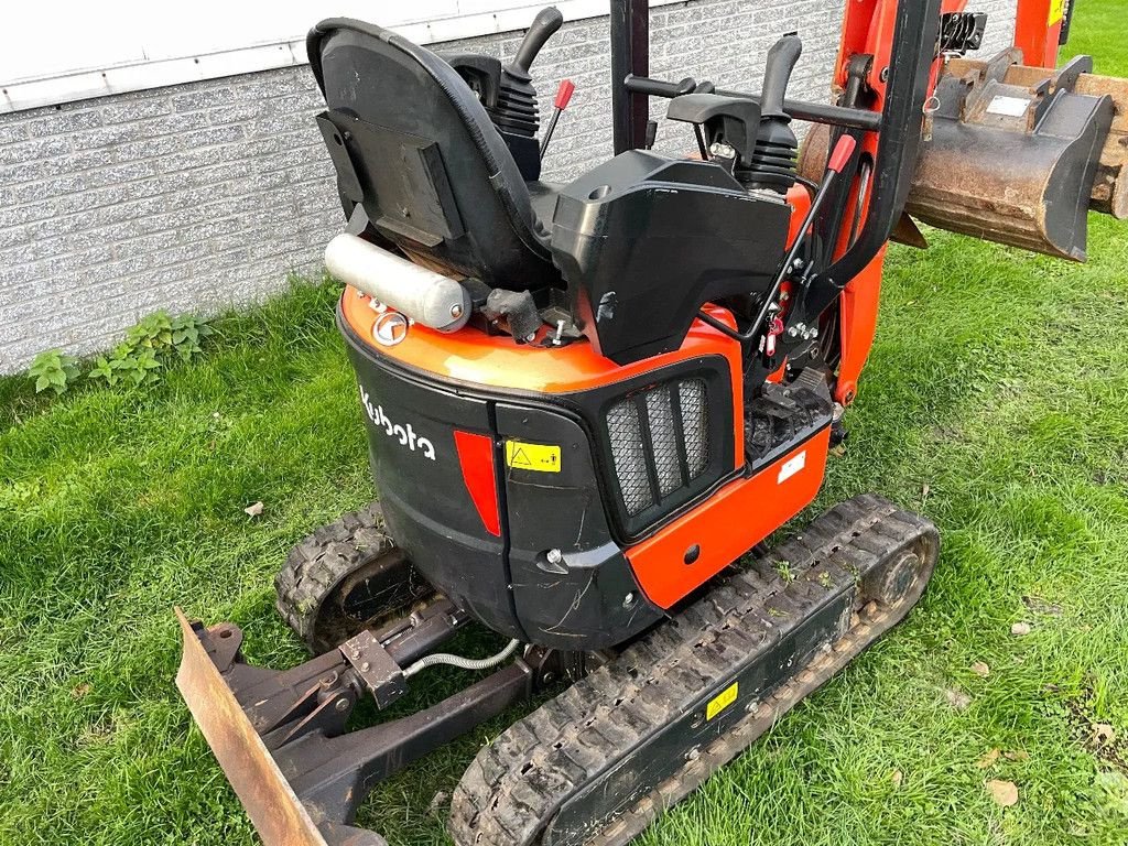 Minibagger типа Kubota U10-5 minigraver graafmachine 368 uur!, Gebrauchtmaschine в Kwintsheul (Фотография 7)