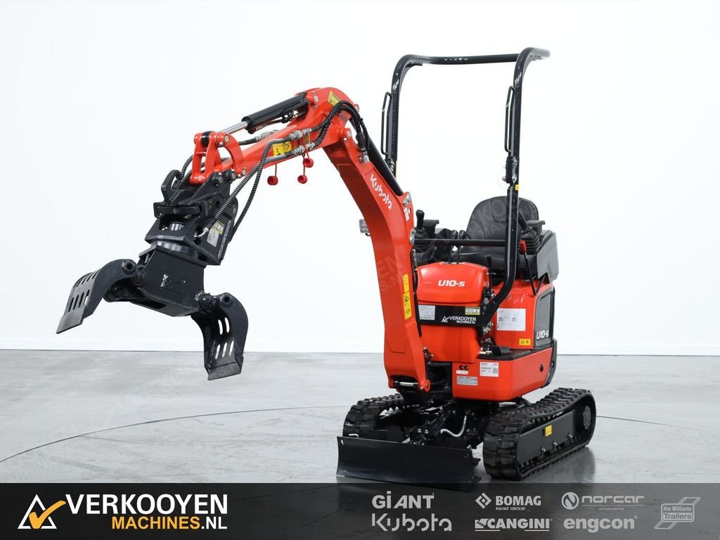 Minibagger типа Kubota U10-5 + Sloopsorteer, Neumaschine в Vessem (Фотография 8)