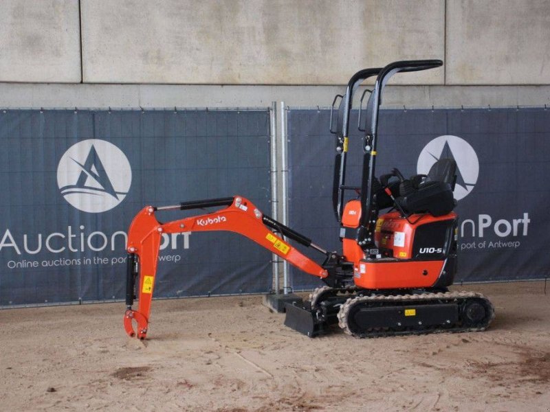 Minibagger del tipo Kubota U10-5, Neumaschine en Antwerpen