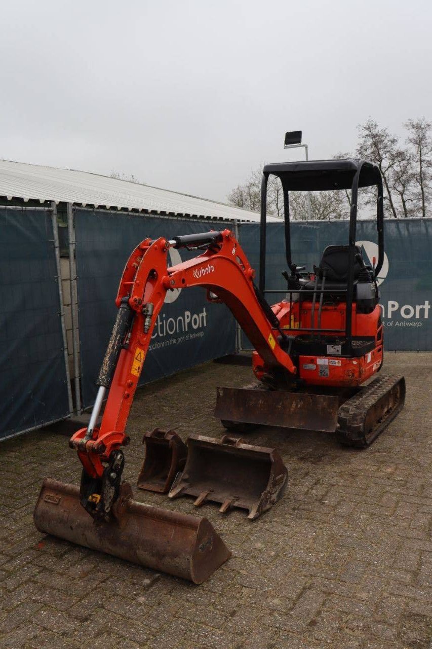 Minibagger typu Kubota U17-3&alpha;, Gebrauchtmaschine v Antwerpen (Obrázok 10)