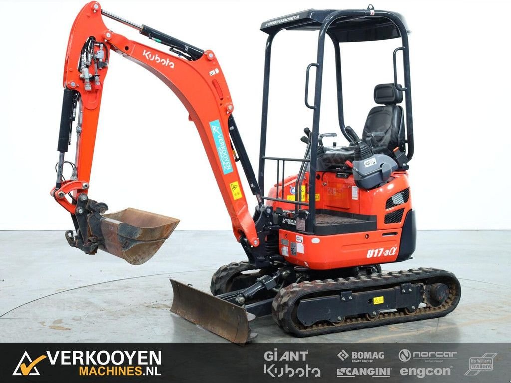 Minibagger typu Kubota U17-3 Alpha Hi-Spec+, Gebrauchtmaschine v Vessem (Obrázek 1)