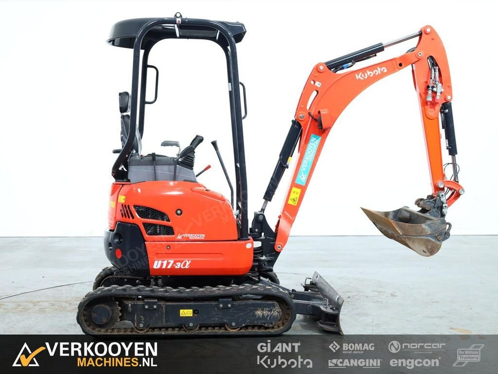 Minibagger typu Kubota U17-3 Alpha Hi-Spec+, Gebrauchtmaschine v Vessem (Obrázek 6)
