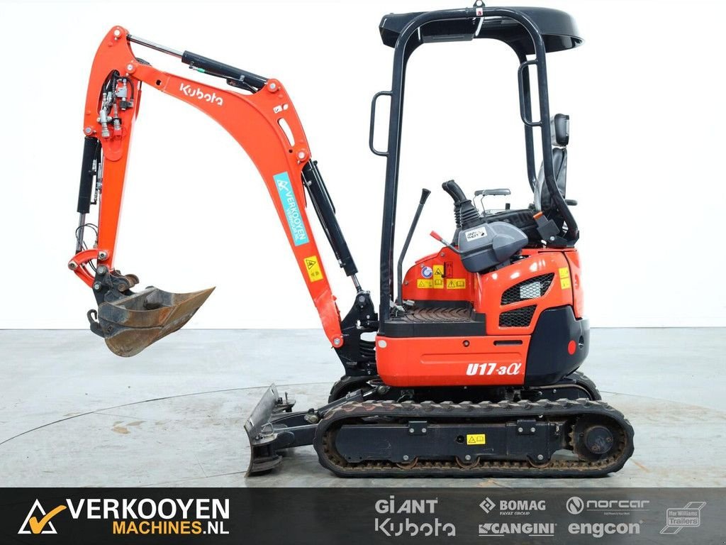 Minibagger typu Kubota U17-3 Alpha Hi-Spec+, Gebrauchtmaschine v Vessem (Obrázek 2)
