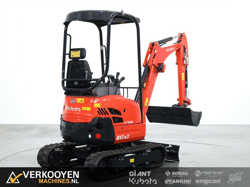 Minibagger του τύπου Kubota U17-3 Alpha Hi-Spec+, Neumaschine σε Vessem (Φωτογραφία 5)