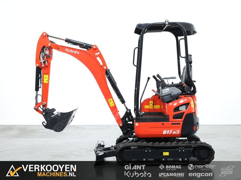 Minibagger του τύπου Kubota U17-3 Alpha Hi-Spec+, Neumaschine σε Vessem (Φωτογραφία 2)
