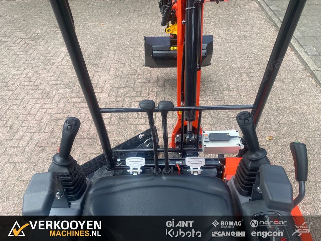 Minibagger типа Kubota U17-3 Alpha Hi-Spec+ + Engcon EC02, Neumaschine в Vessem (Фотография 11)