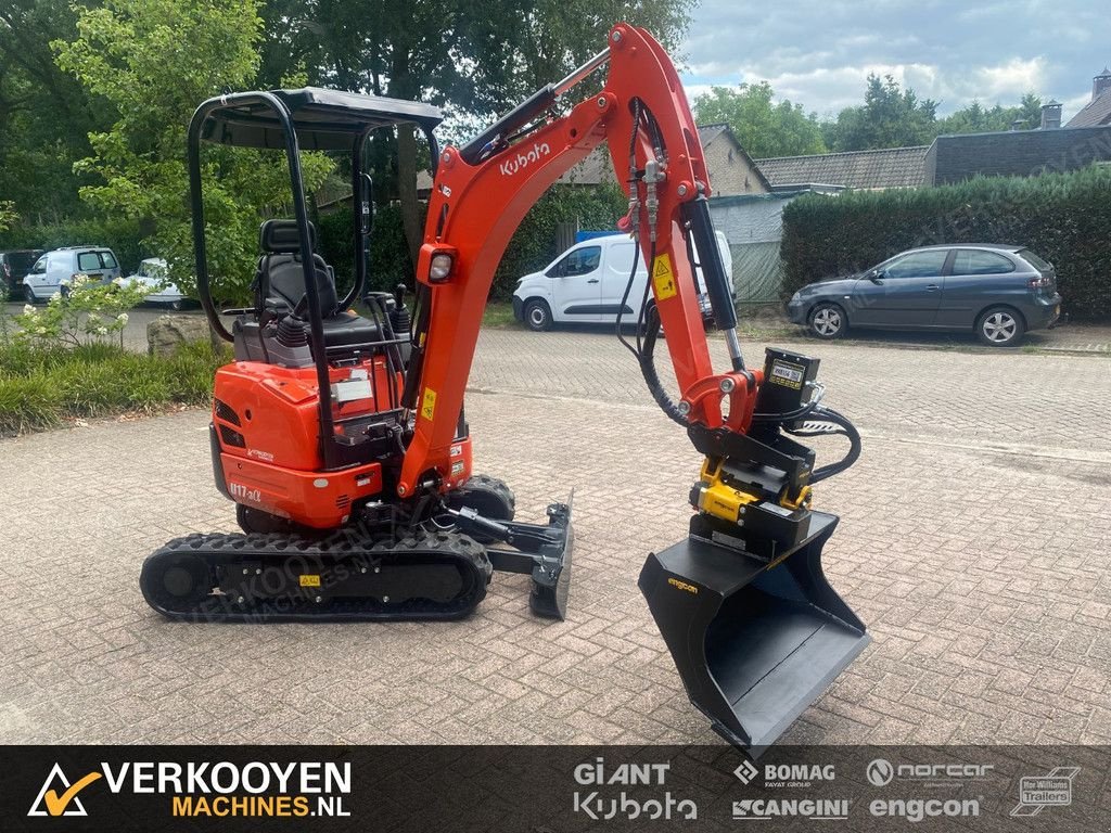 Minibagger des Typs Kubota U17-3 Alpha Hi-Spec+ + Engcon EC02, Neumaschine in Vessem (Bild 5)