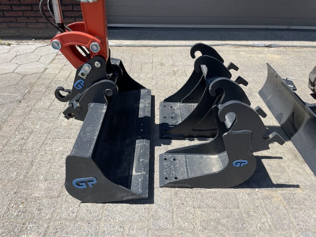 Minibagger des Typs Kubota U18-5 HI minigraver NIEUW &euro;395 LEASE, Neumaschine in Neer (Bild 11)