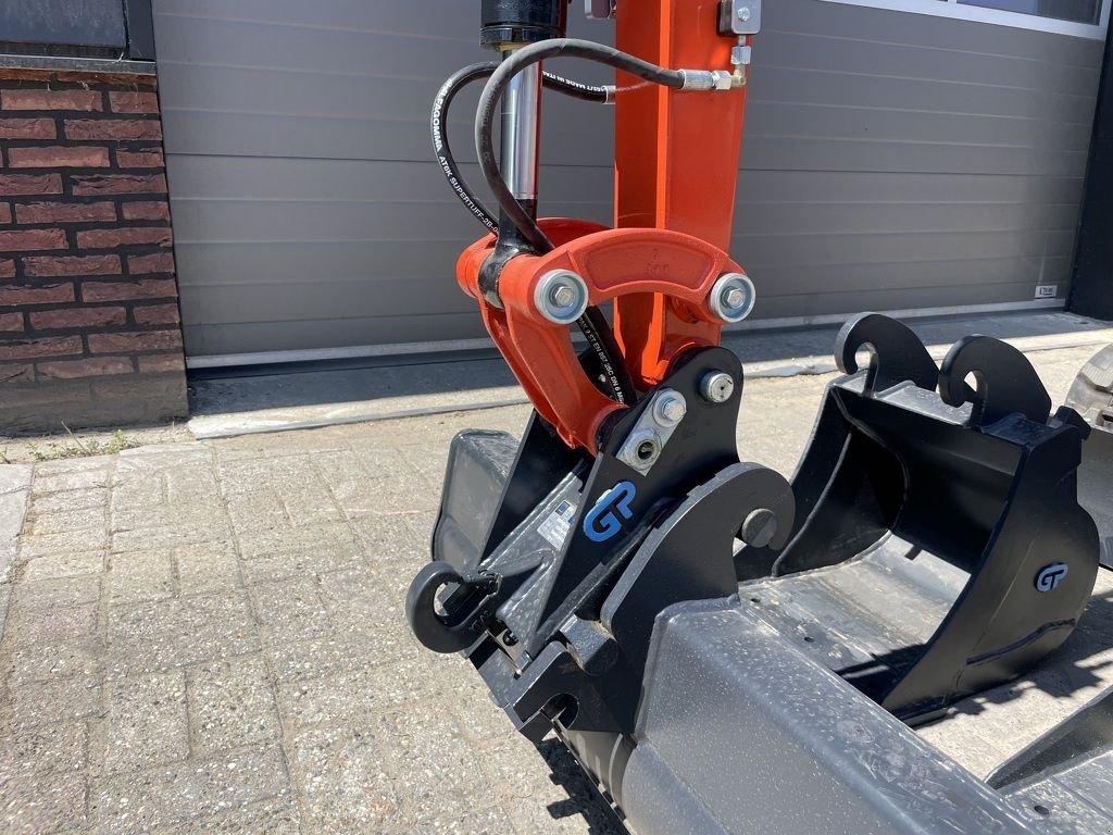 Minibagger des Typs Kubota U18-5 HI minigraver NIEUW &euro;395 LEASE, Neumaschine in Neer (Bild 5)
