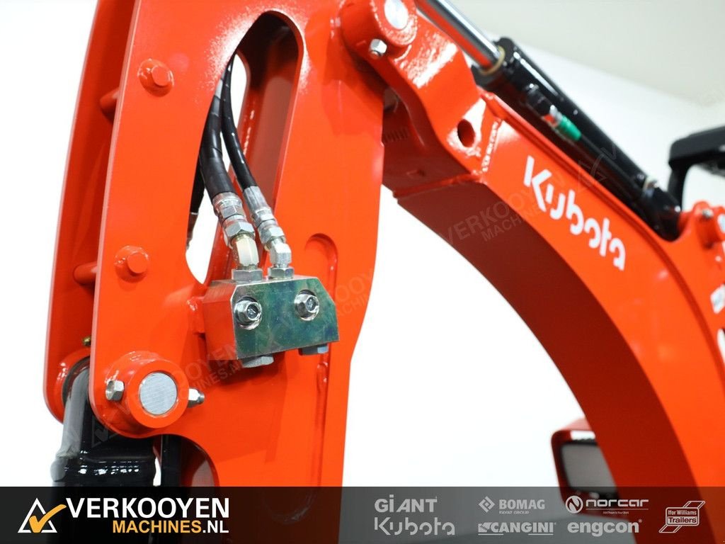 Minibagger des Typs Kubota U18-5 Hi Spec, Neumaschine in Vessem (Bild 10)
