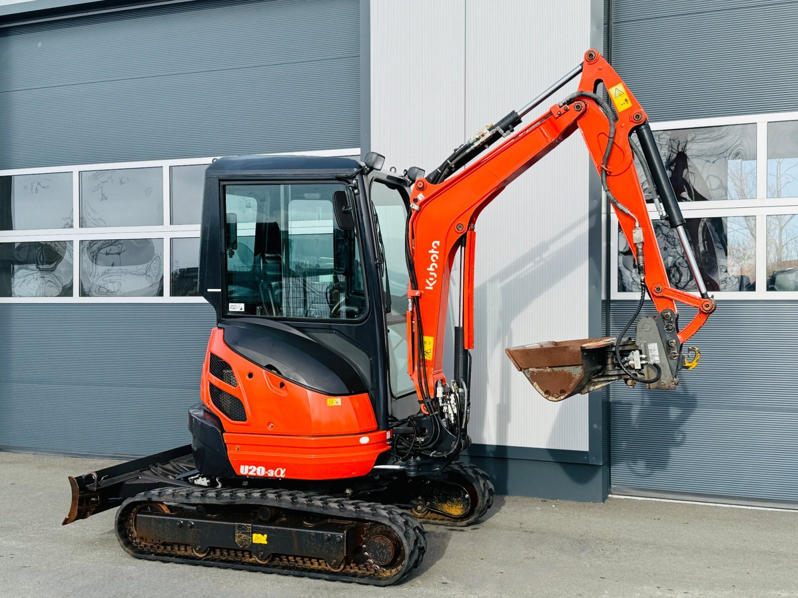 Minibagger des Typs Kubota U20 - 1. HAND, Gebrauchtmaschine in Falkenstein (Bild 4)