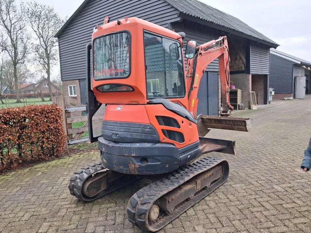 Minibagger du type Kubota U25-3 minigraver 2 bakjes, Gebrauchtmaschine en Lunteren (Photo 4)