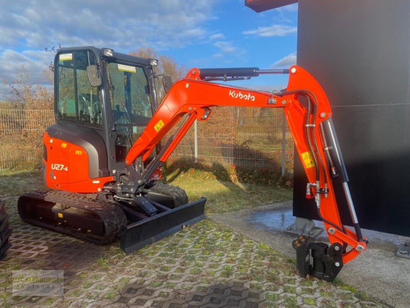 Minibagger vrste Kubota U27-4 HI - Kurzheckbagger, Neumaschine v Mühlengeez (Slika 1)
