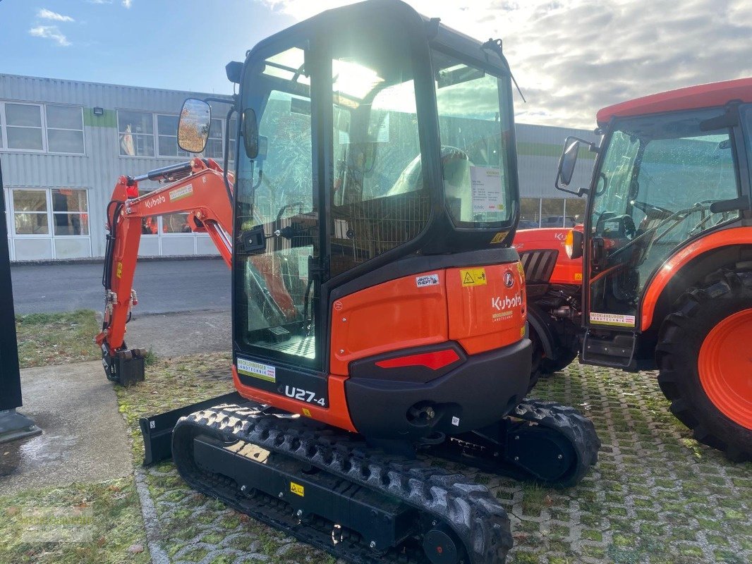 Minibagger del tipo Kubota U27-4 HI - Kurzheckbagger, Neumaschine en Mühlengeez (Imagen 3)