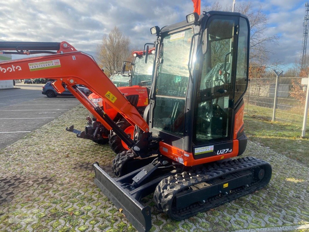 Minibagger del tipo Kubota U27-4 HI - Kurzheckbagger, Neumaschine en Mühlengeez (Imagen 4)