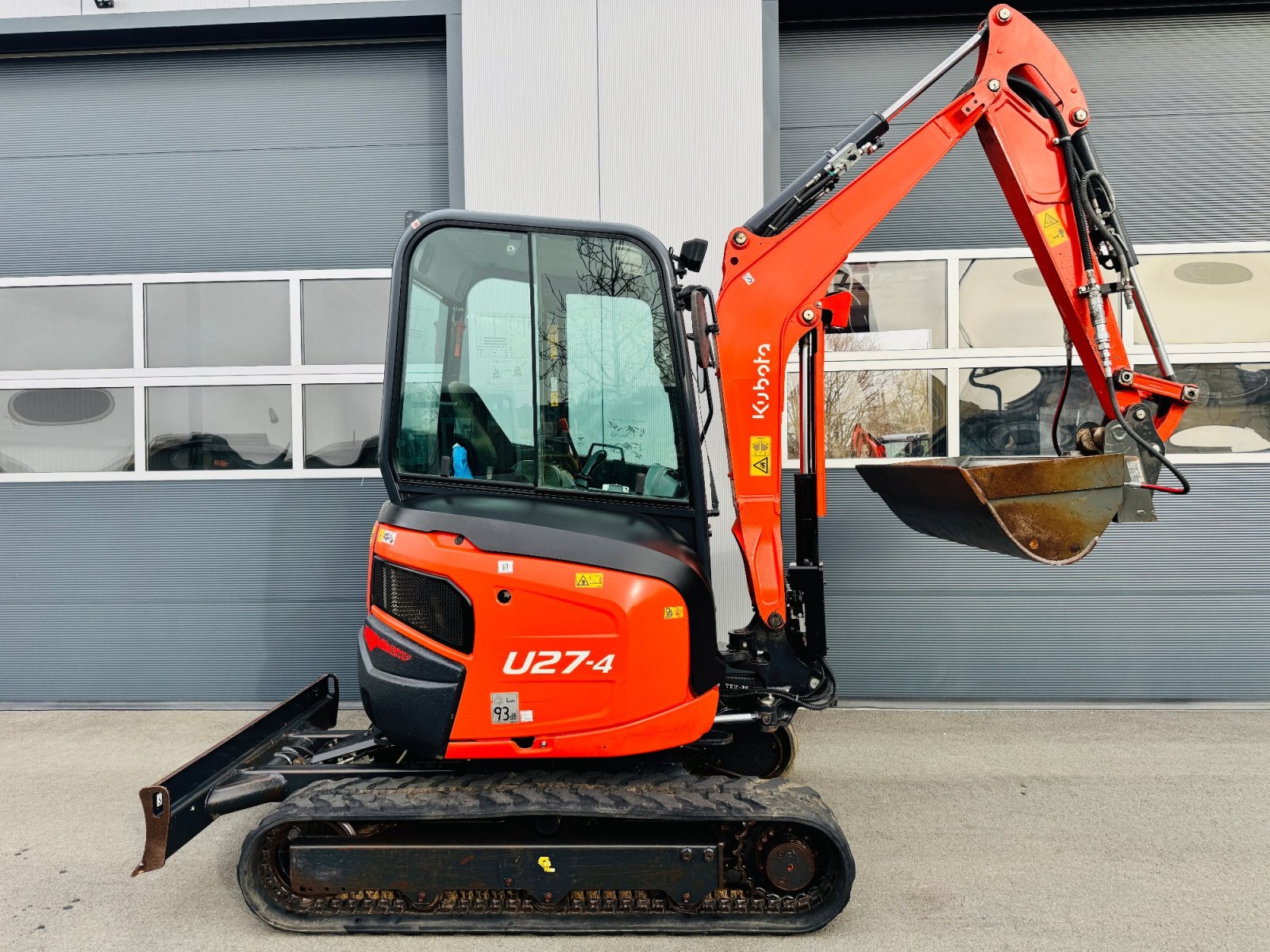 Minibagger Türe ait Kubota U27-4, Gebrauchtmaschine içinde Falkenstein (resim 3)