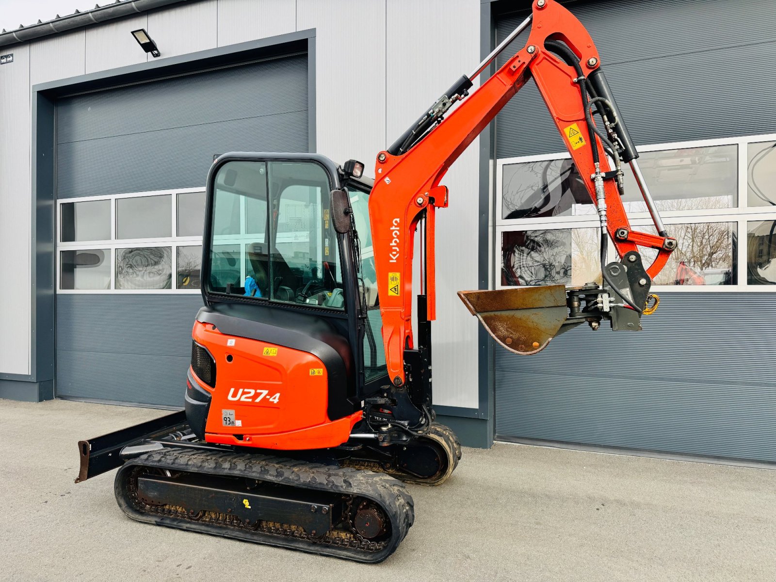 Minibagger Türe ait Kubota U27-4, Gebrauchtmaschine içinde Falkenstein (resim 4)