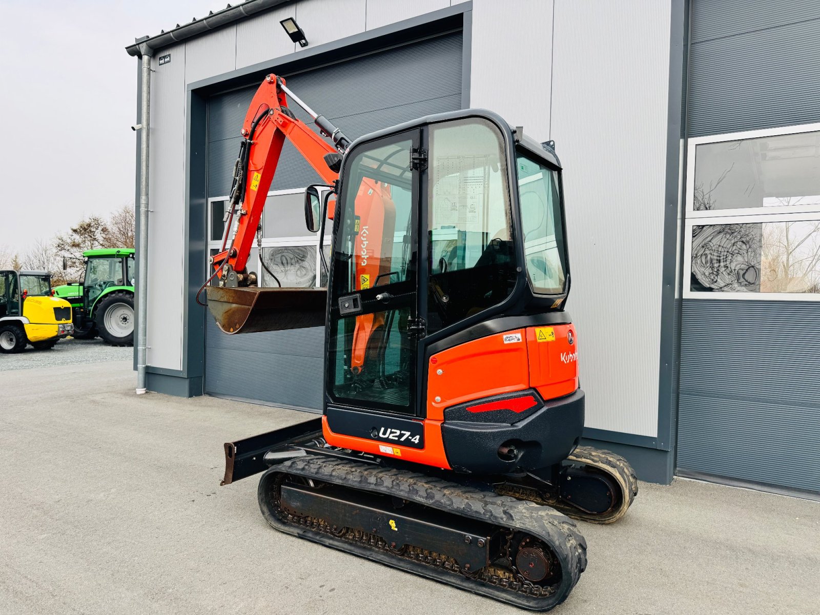 Minibagger Türe ait Kubota U27-4, Gebrauchtmaschine içinde Falkenstein (resim 5)