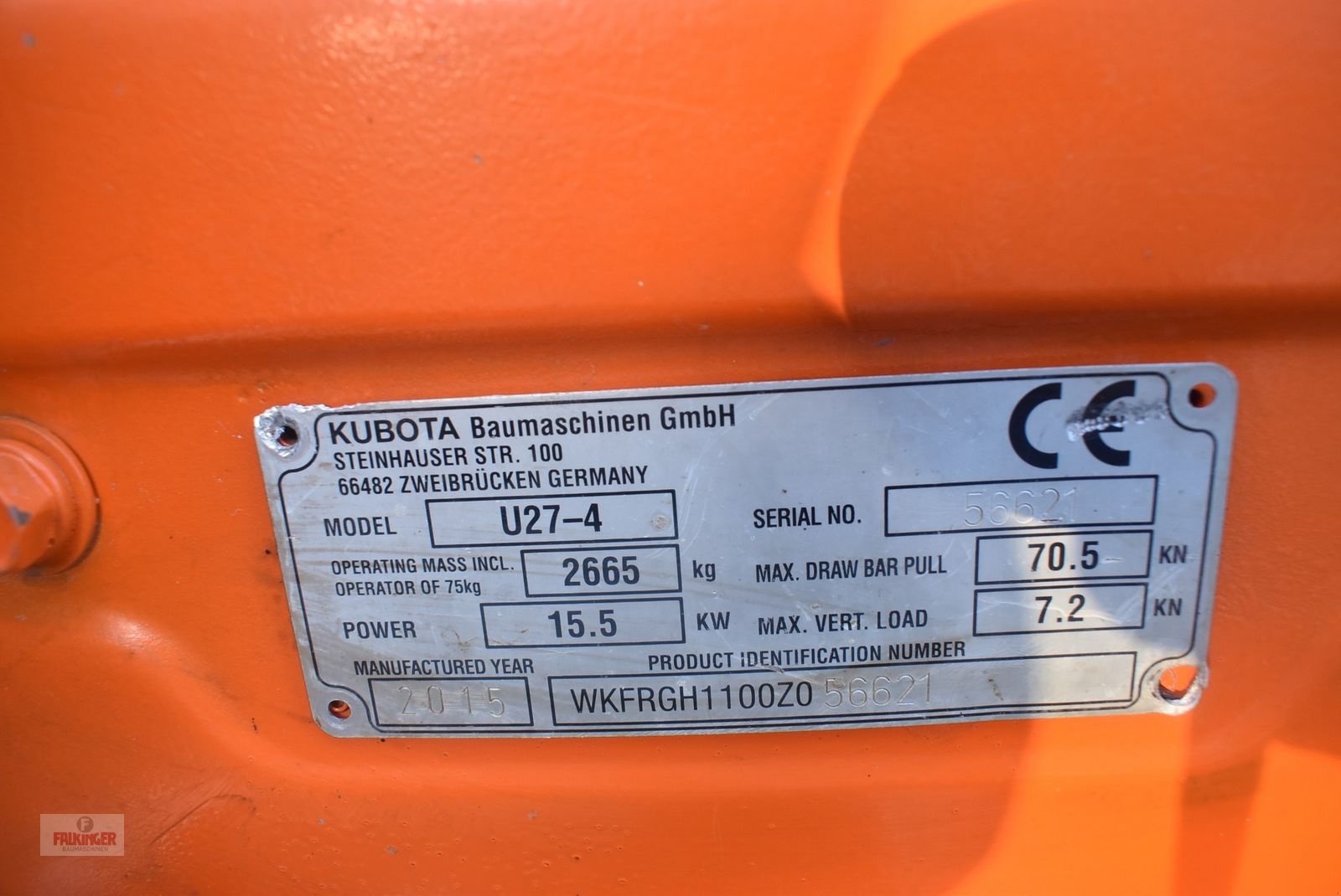 Minibagger του τύπου Kubota U27-4, Gebrauchtmaschine σε Putzleinsdorf (Φωτογραφία 11)