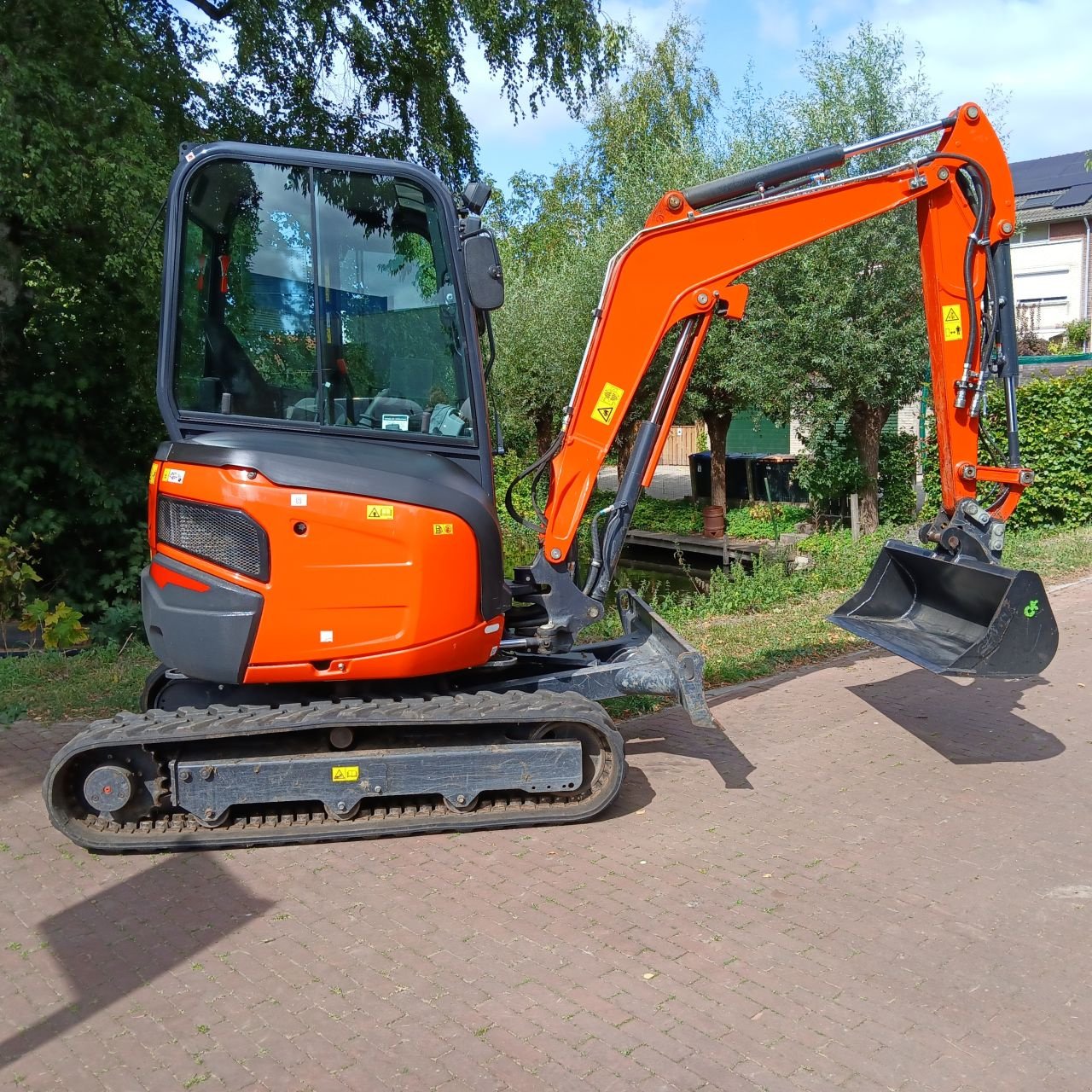 Minibagger Türe ait Kubota U27-4., Gebrauchtmaschine içinde Alblasserdam (resim 1)