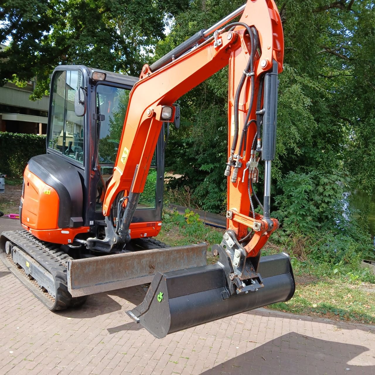 Minibagger Türe ait Kubota U27-4., Gebrauchtmaschine içinde Alblasserdam (resim 6)