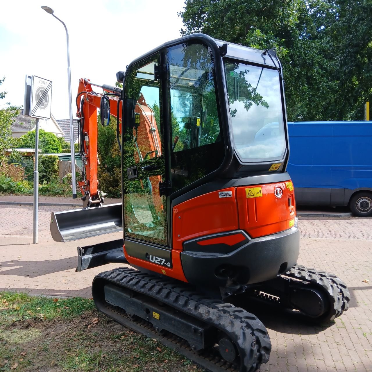 Minibagger Türe ait Kubota U27-4., Gebrauchtmaschine içinde Alblasserdam (resim 2)